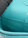 Classic Medium Flap in Turquoise Lambskin SHW