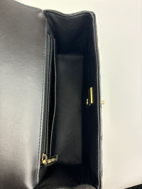 AS4924 Mini Flap Bag with Top Handle SHW(Cash Price in Description)