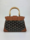 Goyard Mini Saigon with Love Logo Goyardine Brown&nbsp;(Cash Price in Description)