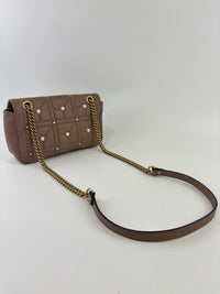 Small Marmont Shoulder Bag Faux Pearl Beige