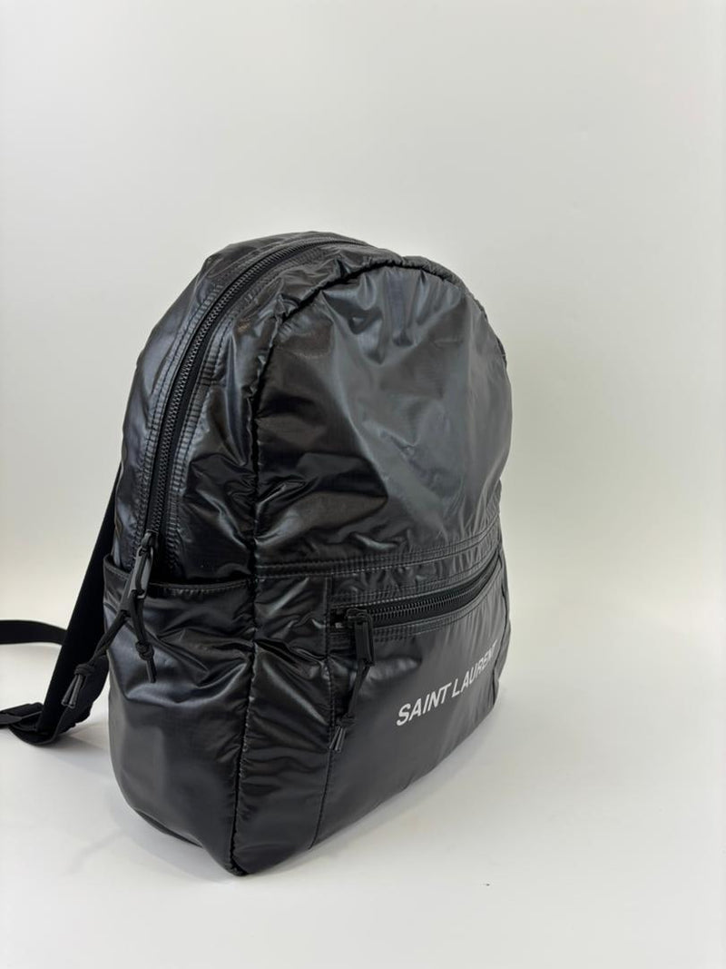 Nuxx Backpack with Logo Print Black Nylon