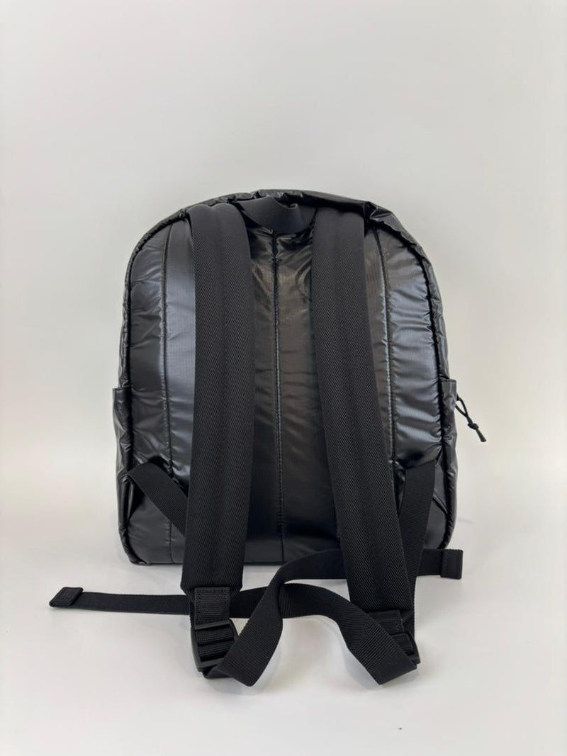 Nuxx Backpack with Logo Print Black Nylon