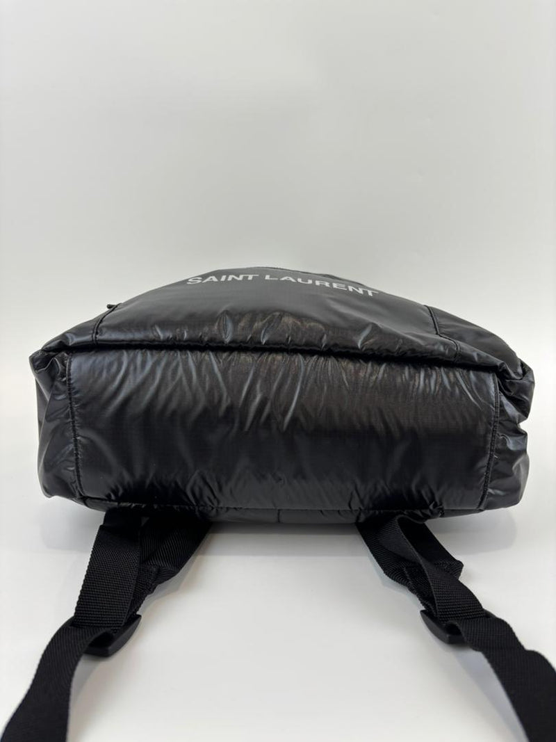 Nuxx Backpack with Logo Print Black Nylon