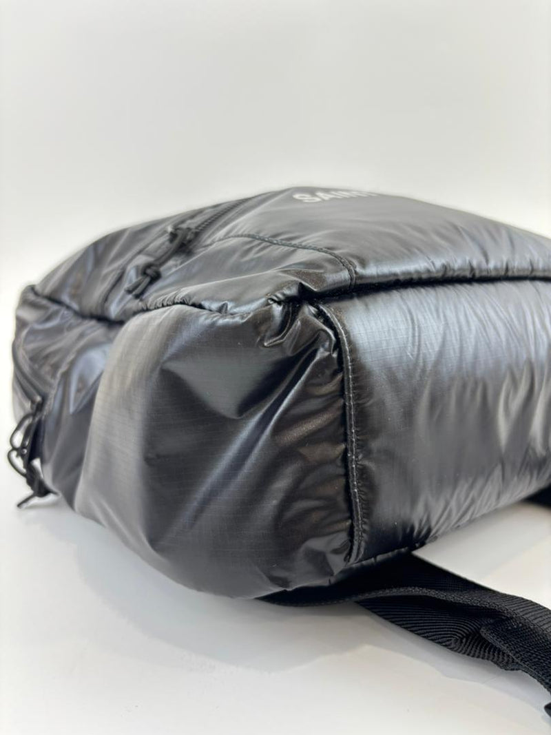 Nuxx Backpack with Logo Print Black Nylon