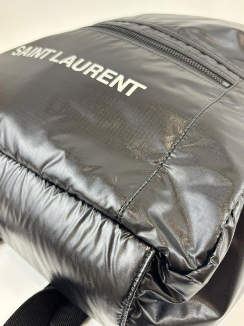 Nuxx Backpack with Logo Print Black Nylon