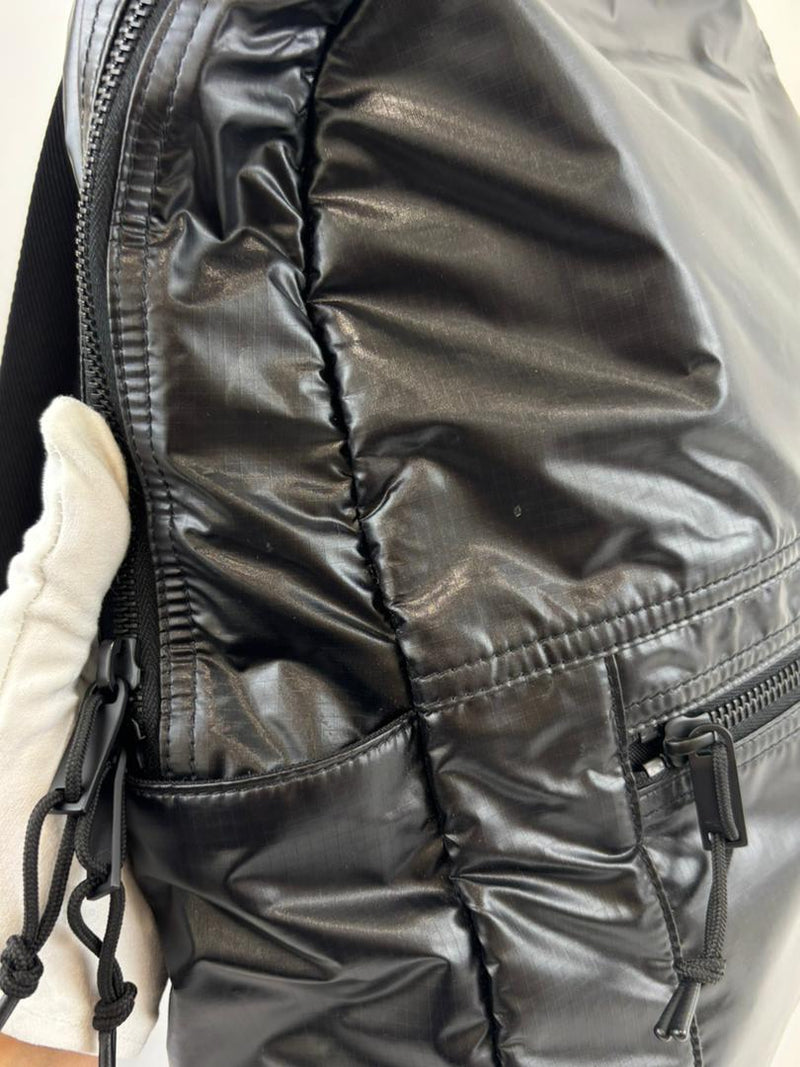 Nuxx Backpack with Logo Print Black Nylon