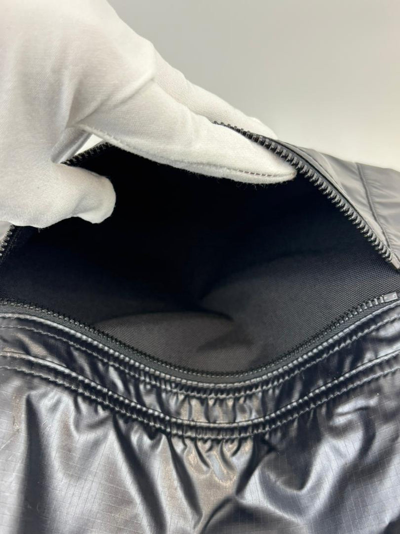 Nuxx Backpack with Logo Print Black Nylon