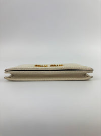 5M1122 Madras Bifold Card Holder Bianco