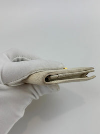 5M1122 Madras Bifold Card Holder Bianco