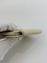 5M1122 Madras Bifold Card Holder Bianco