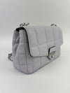 SoHo Large Quilted Leather Shoulder Bag Lilac
