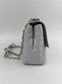 SoHo Large Quilted Leather Shoulder Bag Lilac