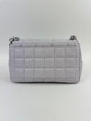 SoHo Large Quilted Leather Shoulder Bag Lilac