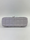 SoHo Large Quilted Leather Shoulder Bag Lilac