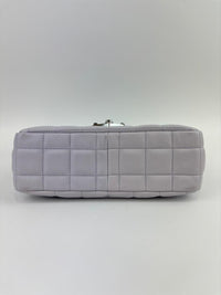 SoHo Large Quilted Leather Shoulder Bag Lilac