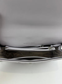 SoHo Large Quilted Leather Shoulder Bag Lilac