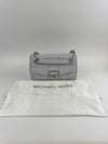 SoHo Large Quilted Leather Shoulder Bag Lilac