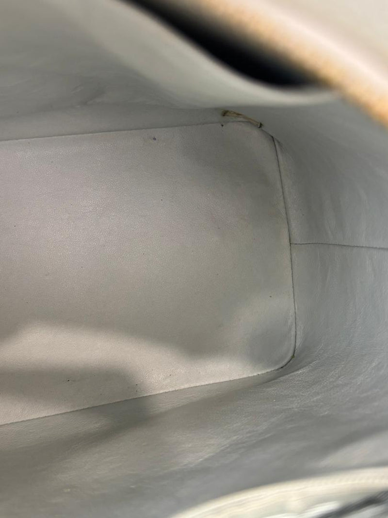 CC Medallion Tote Bag Light Blue Caviar GHW