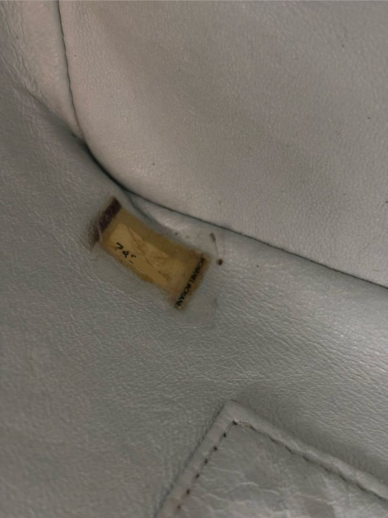 CC Medallion Tote Bag Light Blue Caviar GHW