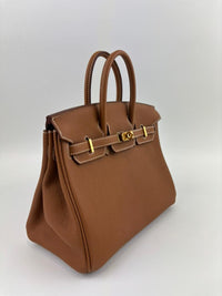 Birkin 25 Gold Togo GHW (Cash Price in Description)