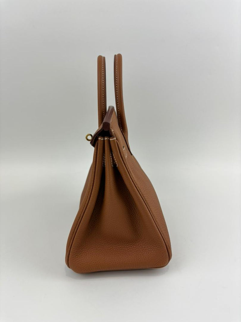 Birkin 25 Gold Togo GHW (Cash Price in Description)