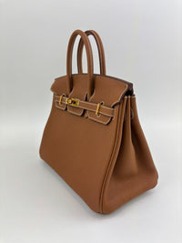 Birkin 25 Gold Togo GHW (Cash Price in Description)