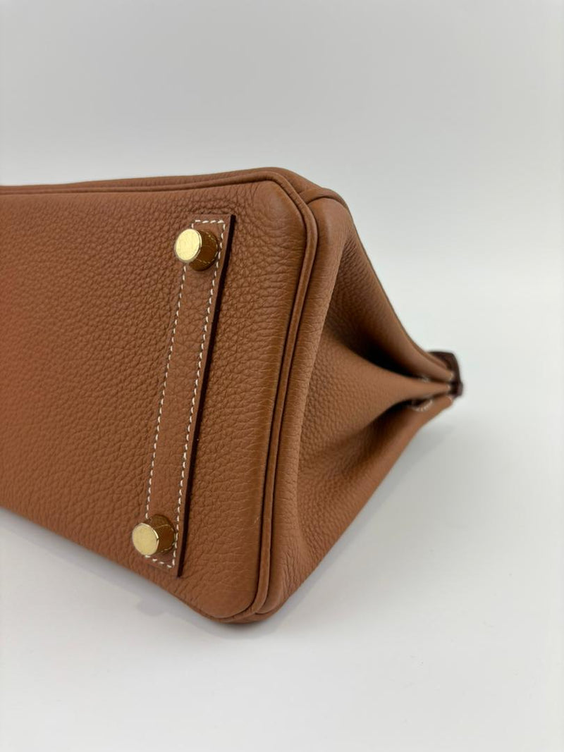 Birkin 25 Gold Togo GHW (Cash Price in Description)