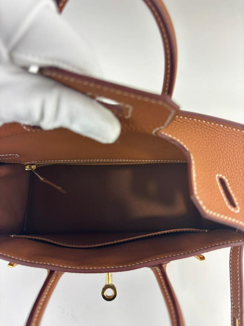 Birkin 25 Gold Togo GHW (Cash Price in Description)