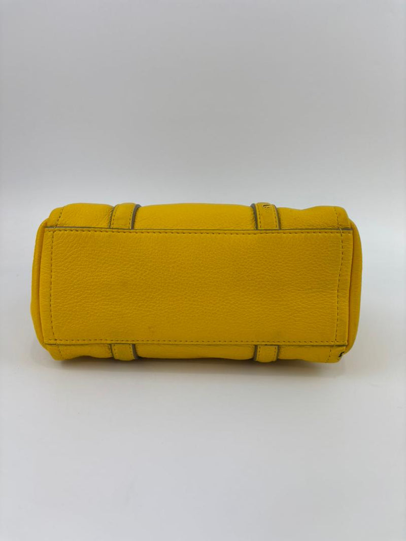 Small The Tag Tote in Yellow