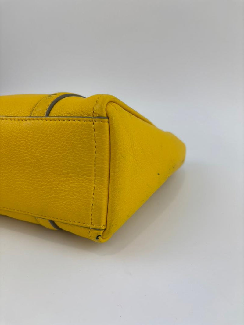 Small The Tag Tote in Yellow