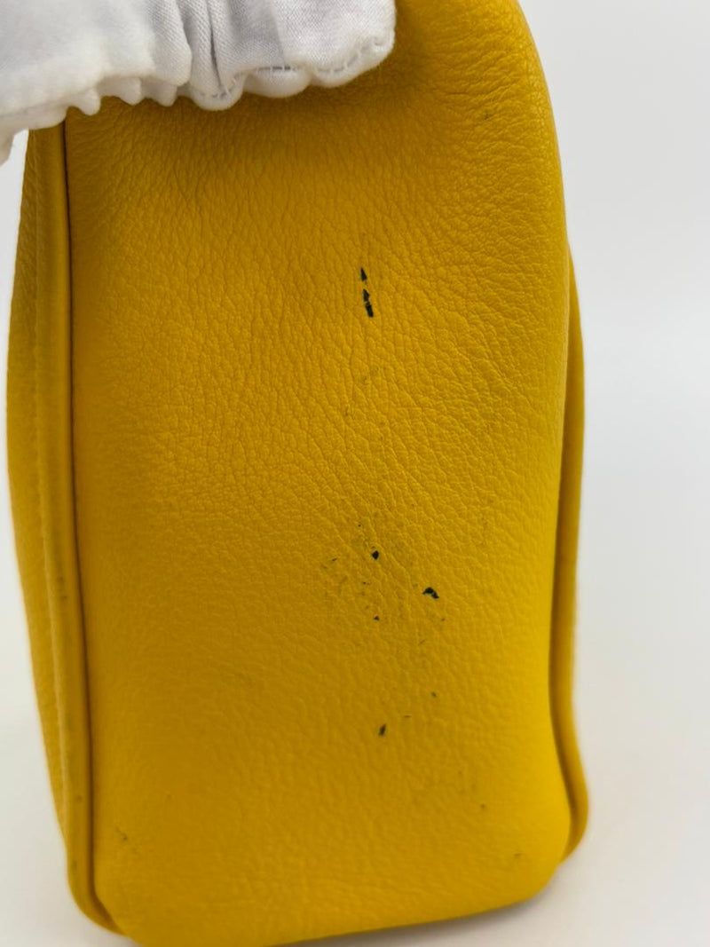 Small The Tag Tote in Yellow