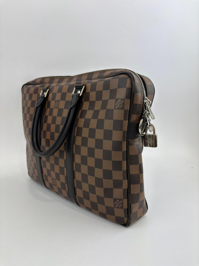 Porte-Documents Voyage PM Damier Ebene