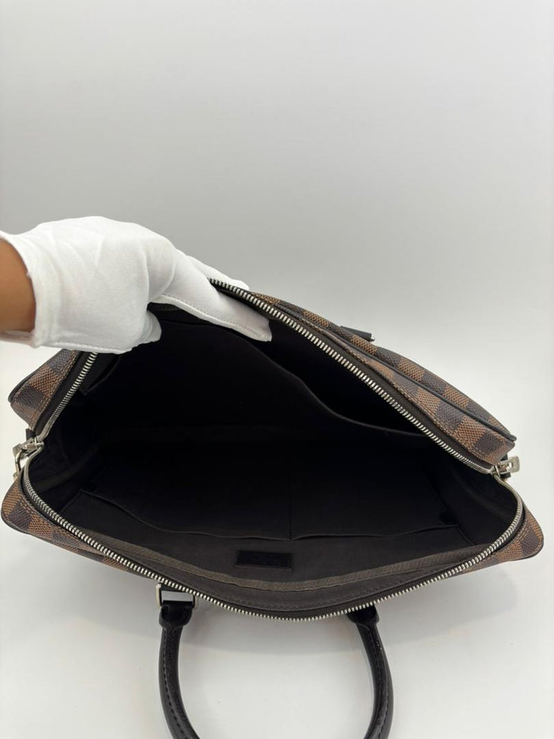 Porte-Documents Voyage PM Damier Ebene