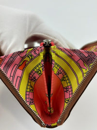 Silk'In Compact Gold Epsom Wallet