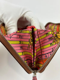 Silk'In Compact Gold Epsom Wallet