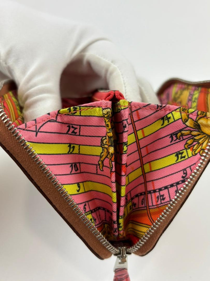 Silk'In Compact Gold Epsom Wallet