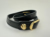 236342 Classic Triple Bracelet Agneau Nero