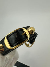 236342 Classic Triple Bracelet Agneau Nero