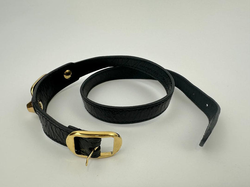 236342 Classic Triple Bracelet Agneau Nero