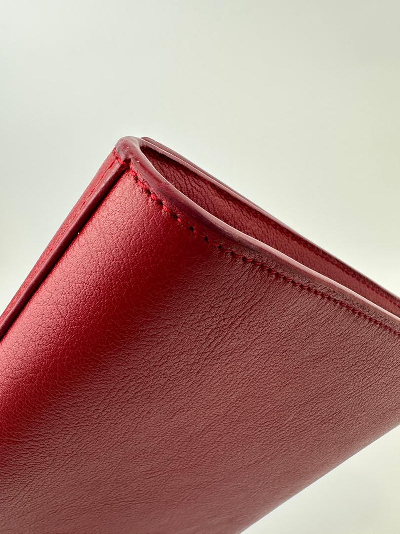 Belle Du Jour Clutch Red