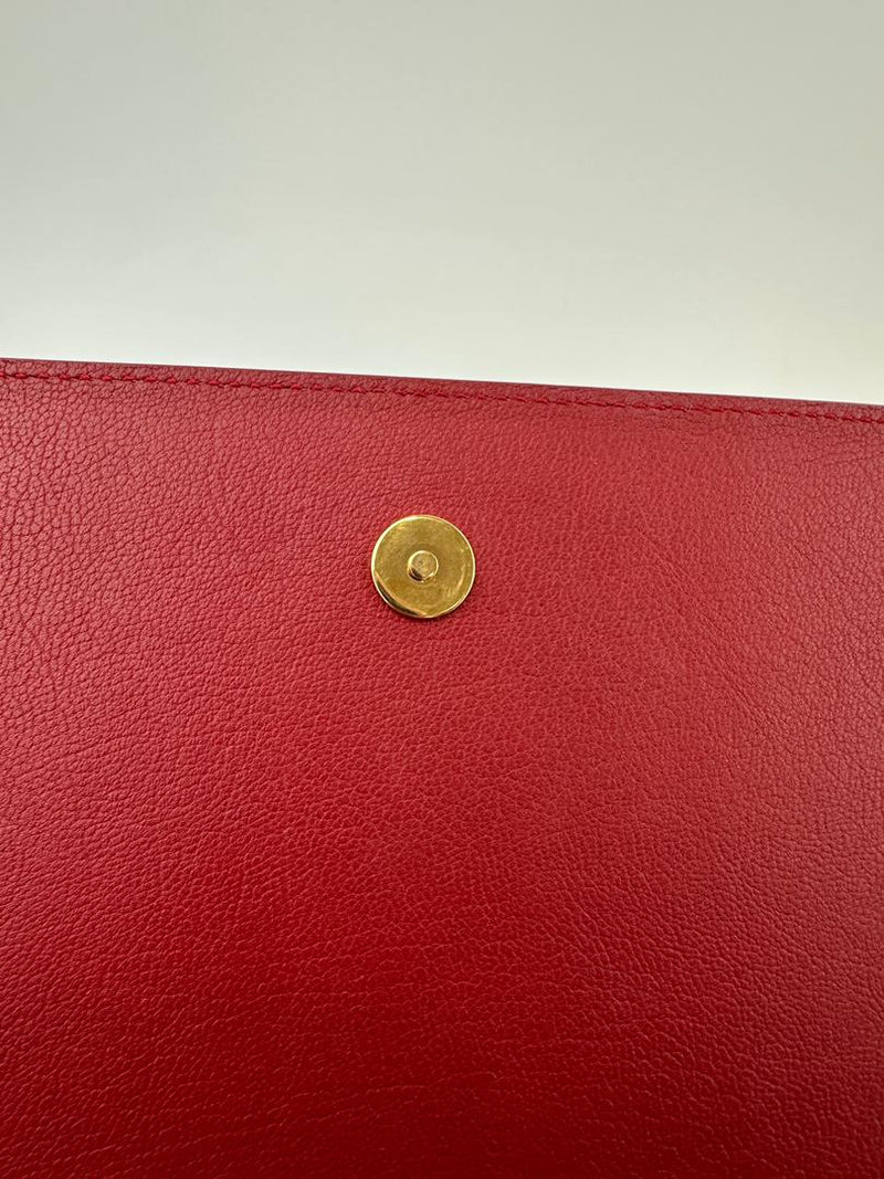 Belle Du Jour Clutch Red