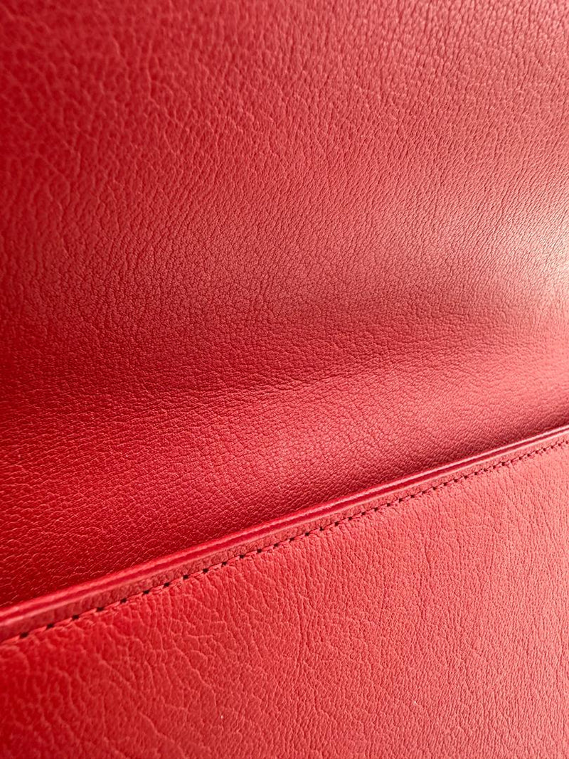 Belle Du Jour Clutch Red