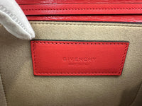 GV3 Small Crossbody Bag Red Quilted Goatskin