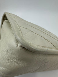 Baby Niki Bag White Crinkled Calfskin Leather