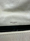 Baby Niki Bag White Crinkled Calfskin Leather