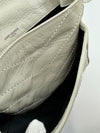 Baby Niki Bag White Crinkled Calfskin Leather