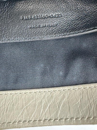 Baby Niki Bag White Crinkled Calfskin Leather