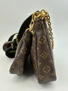 Multi Pochette Accessoires Khaki Monogram Canvas