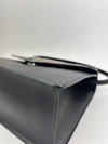Lilith Black Leather Handbag