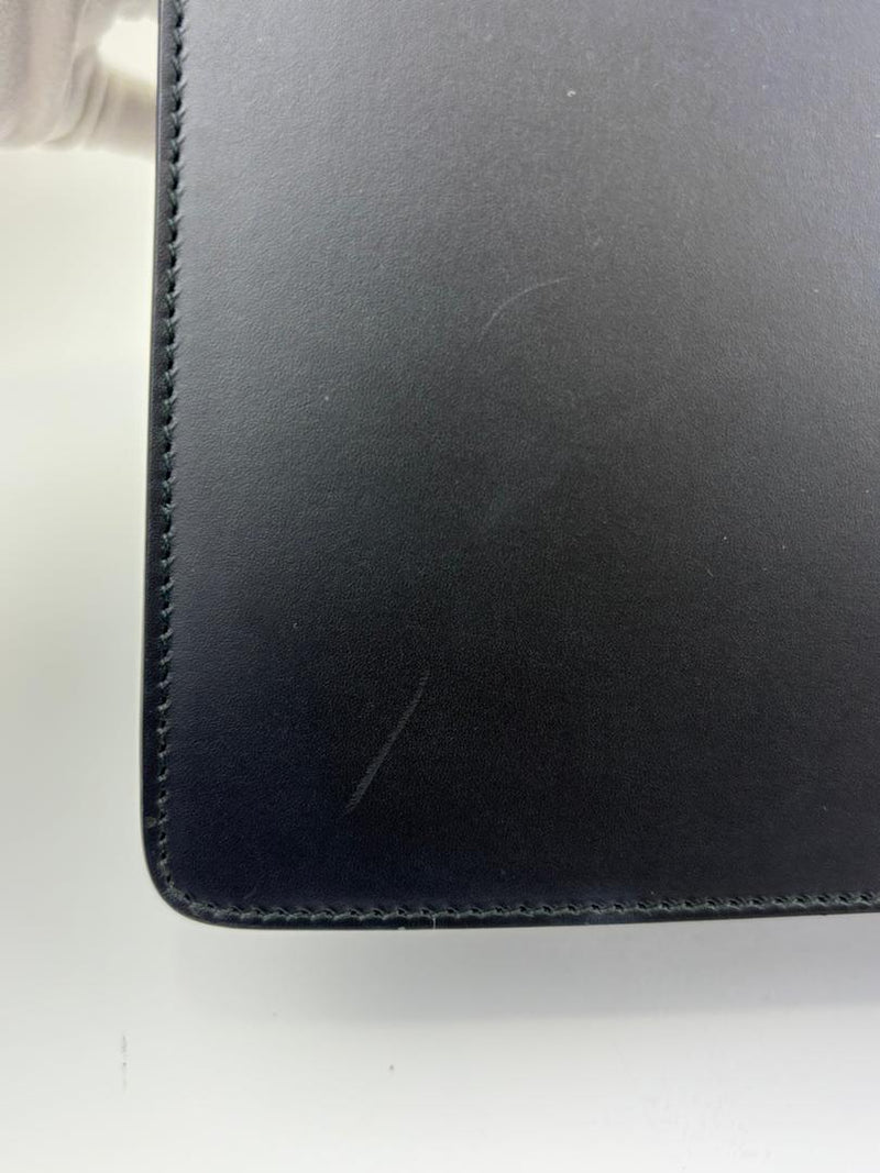 Lilith Black Leather Handbag